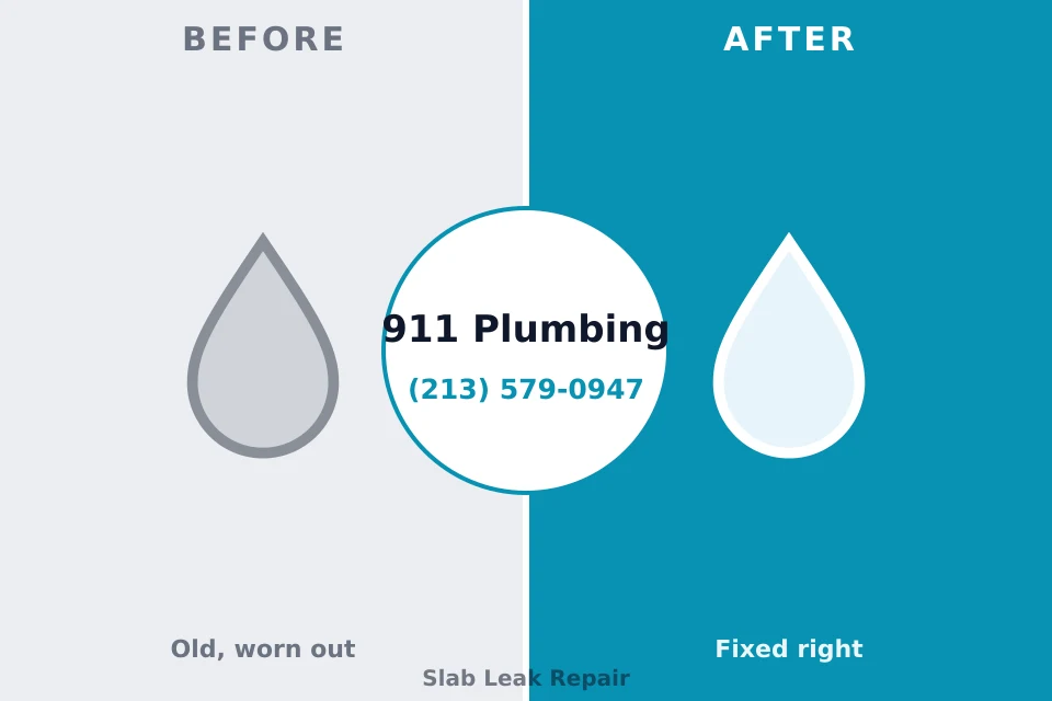 Before and after: plumbing company Leilani Estates, HI
